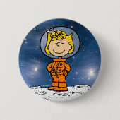 RUIMTE | Sally Astronaut Ronde Button 5,7 Cm (Voorkant)