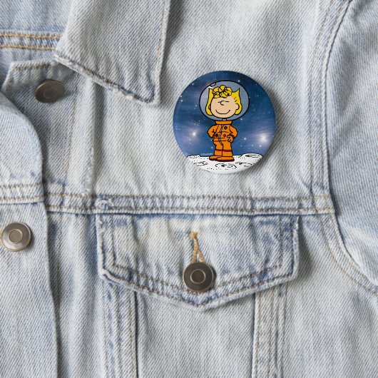 RUIMTE | Sally Astronaut Ronde Button 5,7 Cm (In situ)