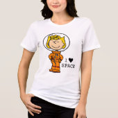 RUIMTE | Sally Astronaut Tri-Blend Shirt (Voorkant)