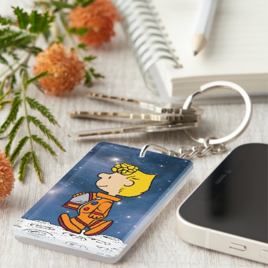 RUIMTE | Sally Brown Astronaut Sleutelhanger (Voorkant Rechts)