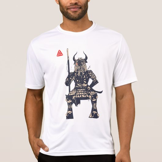 Ruimte Samurai Krijger T-shirt (Voorkant)