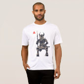 Ruimte Samurai Krijger T-shirt (Voorkant volledig)