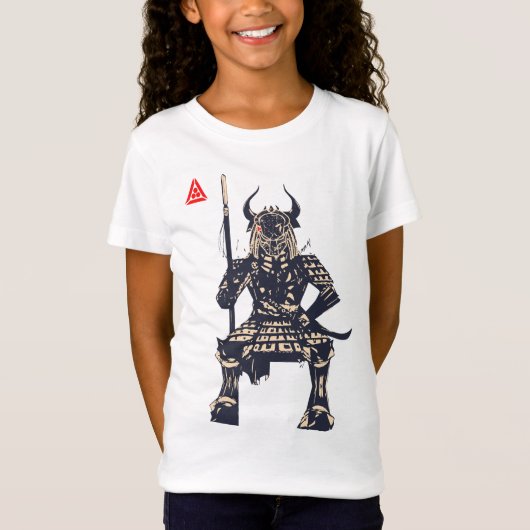 Ruimte Samurai Krijger T-shirt (Voorkant)