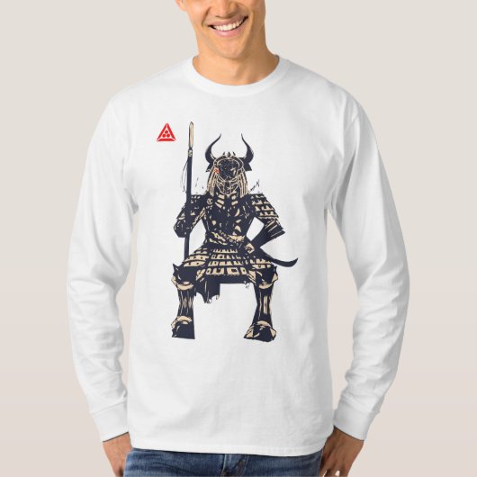 Ruimte Samurai Krijger T-shirt (Voorkant)
