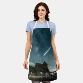  ruimte schort (Gedragen)