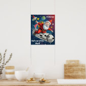 Ruimte Sinterklaas Poster (Keuken)