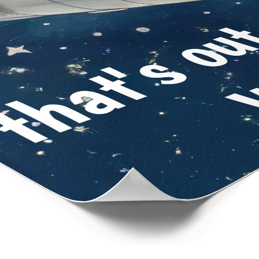 Ruimte Sinterklaas Poster (Hoek)