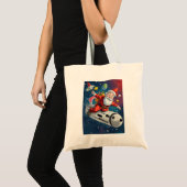 Ruimte Sinterklaas Tote Bag (Voorkant (product))