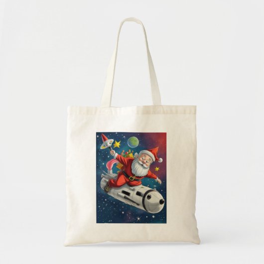 Ruimte Sinterklaas Tote Bag (Voorkant)