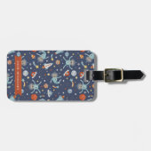 Ruimte-sleuven - Aangepaste naam Bagagelabel (Voorkant horizontaal)