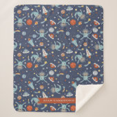 Ruimte-sleuven - Aangepaste naam Sherpa Deken (Voorkant)