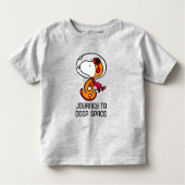 RUIMTE | Snoopy Astronaut Kinder Shirts (Voorkant)
