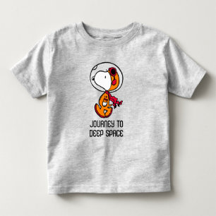 RUIMTE Snoopy Astronaut Kinder Shirts