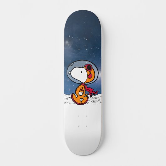RUIMTE | Snoopy Astronaut Persoonlijk Skateboard (Voorkant)