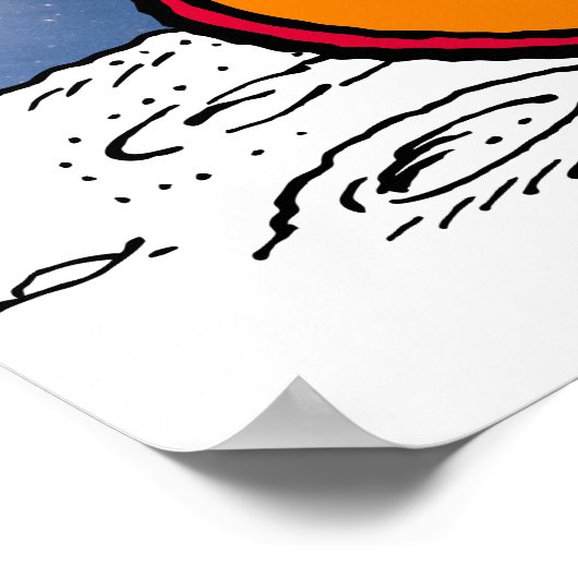 RUIMTE | Snoopy Astronaut Poster (Hoek)