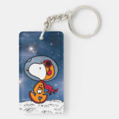 RUIMTE | Snoopy Astronaut Sleutelhanger (achterkant)