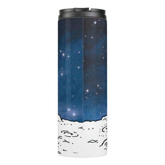 RUIMTE | Snoopy Astronaut Thermosbeker (Achterkant)