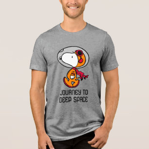 RUIMTE   Snoopy Astronaut Tri-Blend Shirt