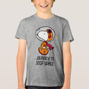 RUIMTE   Snoopy Astronaut Tri-Blend Shirt