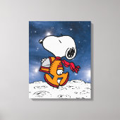 RUIMTE | Snoopy Canvas Afdruk (Voorkant)