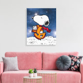 RUIMTE | Snoopy Canvas Afdruk (Insitu (Woonkamer))