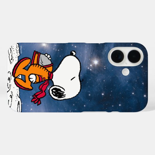RUIMTE | Snoopy Case-Mate iPhone Case (Achterkant (horizontaal))