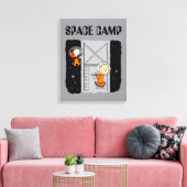 RUIMTE | Snoopy & Charlie Brown Canvas Afdruk (Insitu (Woonkamer))