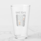 RUIMTE | Snoopy & Charlie Brown Glas (Achterkant)