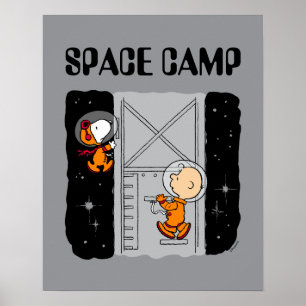 RUIMTE   Snoopy & Charlie Brown Poster