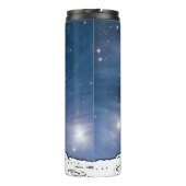 RUIMTE | Snoopy met vlagastronaut Thermosbeker (Achterkant)