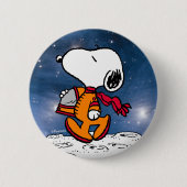RUIMTE | Snoopy Ronde Button 5,7 Cm (Voorkant)