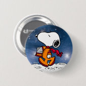 RUIMTE | Snoopy Ronde Button 5,7 Cm (Voorkant /achterkant)