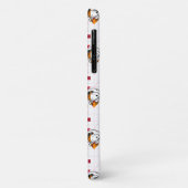 RUIMTE | Snoopy Space Suit White Pattern Case-Mate iPhone Case (Achterkant/links)