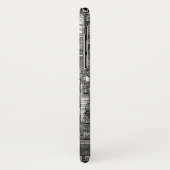 ruimte stad zon rood Case-Mate iPhone case (Achterkant/links)