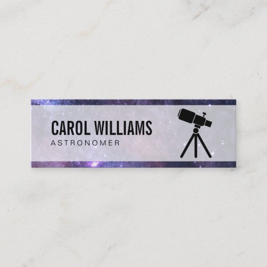 ruimte | Stellair (telescoop) Mini Visitekaartje (Voorkant)