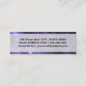 ruimte | Stellair (telescoop) Mini Visitekaartje (Achterkant)