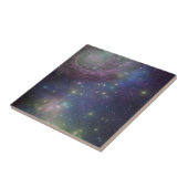 Ruimte, sterren, sterrenstelsels en nebula's tegeltje (Zijkant)