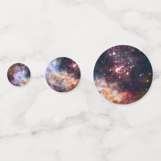 Ruimte/sterrenstelsel Confetti (Voorkanten)