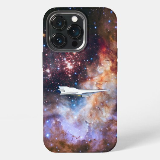 Ruimte/sterrenstelsel iPhone Hoesje (Achterkant)