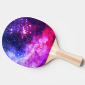 Ruimte/sterrenstelsel pingpongpeddel tafeltennisbatje (Zijkant)