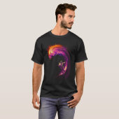 Ruimte Surfen T-shirt (Voorkant volledig)