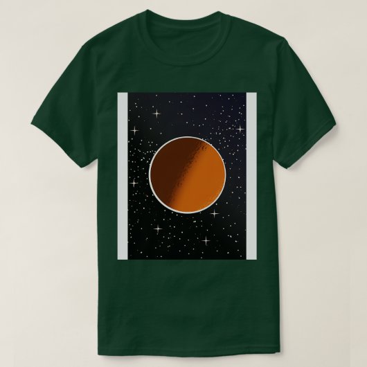Ruimte T-shirt (Design voorkant)