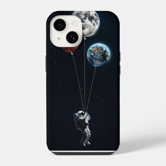 ruimte telefoonhoesje iPhone hoesje (Achterkant)