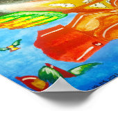 Ruimte, tijd en materie poster (Hoek)