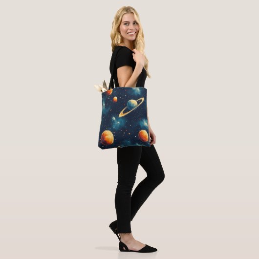 Ruimte Tote Bag (Op model)