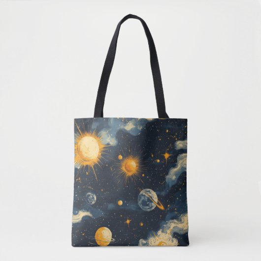 Ruimte Tote Bag (Voorkant)