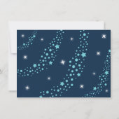 Ruimte uit deze wereld Verjaardag Dank u Bedankkaart (Achterkant)