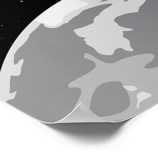 Ruimte uit muurkunst poster (Hoek)