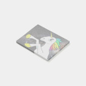 Ruimte-Unicorn. Post-it Notes... Post-it® Notes (Schuin)
