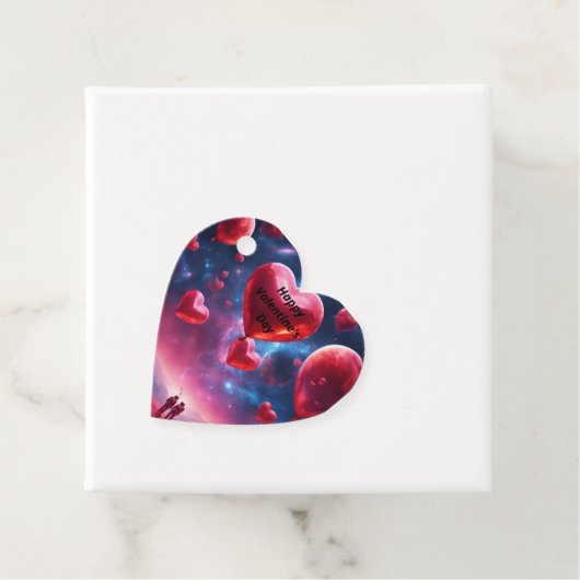 ruimte-Valentijnsdag Bedankjes Labels (In situ)